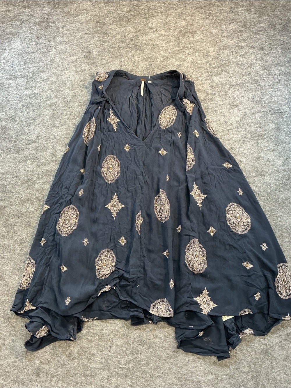 Free people blue dress size xsmall